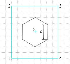 G-code generator for milling a hexagon