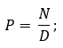 Formula for calculating Diametral Pitch with the well-known Number of Teeth and Pitch Diameter