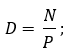 Formula for calculating Pitch Diameter with the well-known Number of Teeth and Diametral Pitch